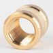 Муфта латунная резьба внутренняя 1/4" General Fittings