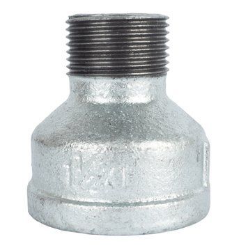 Перехідник чавунний 1 1/2" x 1" внутр/зовн. (оцинкований)