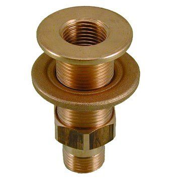 Врізка в бак латунна різьба 1"x3/4" General Fittings