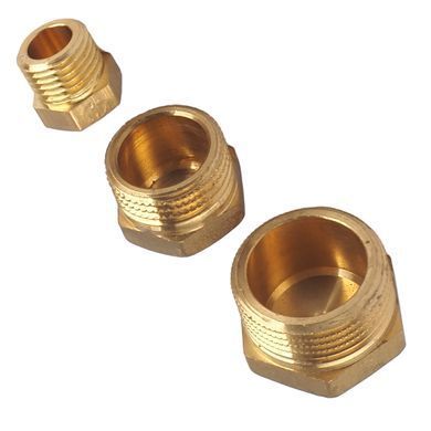 Заглушка латунная резьба 1/2" наружн General Fittings