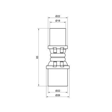 Прес-муфта 20х16 Icma 400