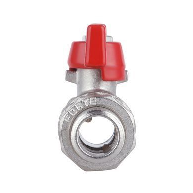 Кран прямий з американкою 1/2" DN15 (метелик) Forte SF220