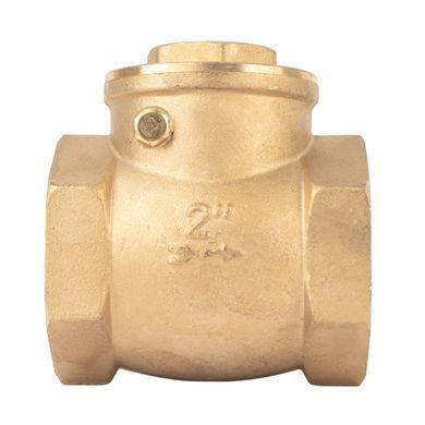 Зворотний клапан 2" (DN50) пелюстковий, латунний SD242