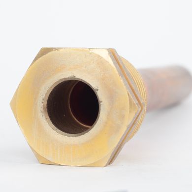 Медная гильза &Oslash;9,5 L=250 1/2" (штуцер) для датчика температуры, термопары