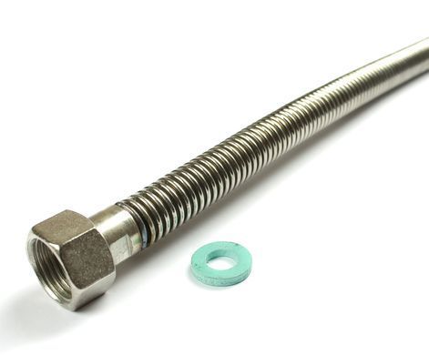 Сильфонный гофрированный шланг для газа 250 см гайка-гайка 1/2" Fado