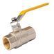 Кран газовый 3/4" ВВ DN20 латунный (ручка) Fado GR2