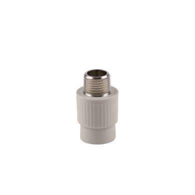 Муфта полипропиленовая с наружной резьбой 20x1/2" TA