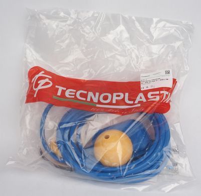 Поплавковий вимикач 5м (10А) Tecnoplastic FOX-DRINK, з грузилом, для насоса