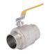 Кран газовый 2" ВН DN50 латунный (ручка) Forte SF605G