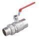 Кран прямой с американкой 1 1/4" DN32 (ручка) Forte SF220